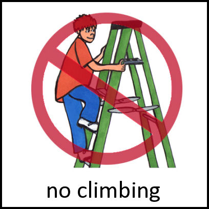 No Climbing