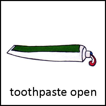 Toothpaste Open