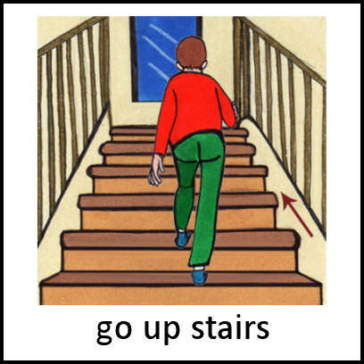 Go Up Stairs