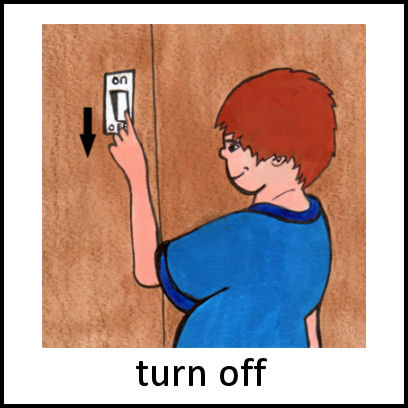 Turn off