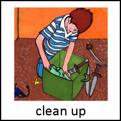 Clean up