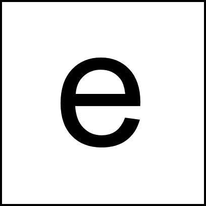 e